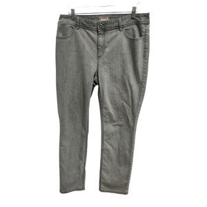 Chico's Petite Jeans Grey
